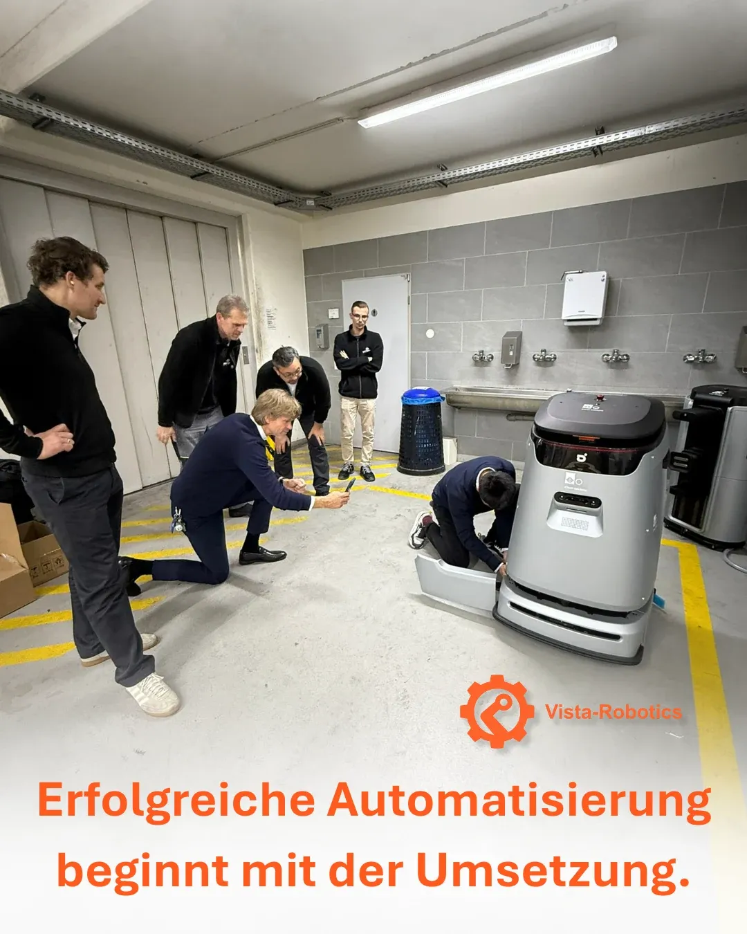 Der AGIBOT C5 bei Hugo Benzing