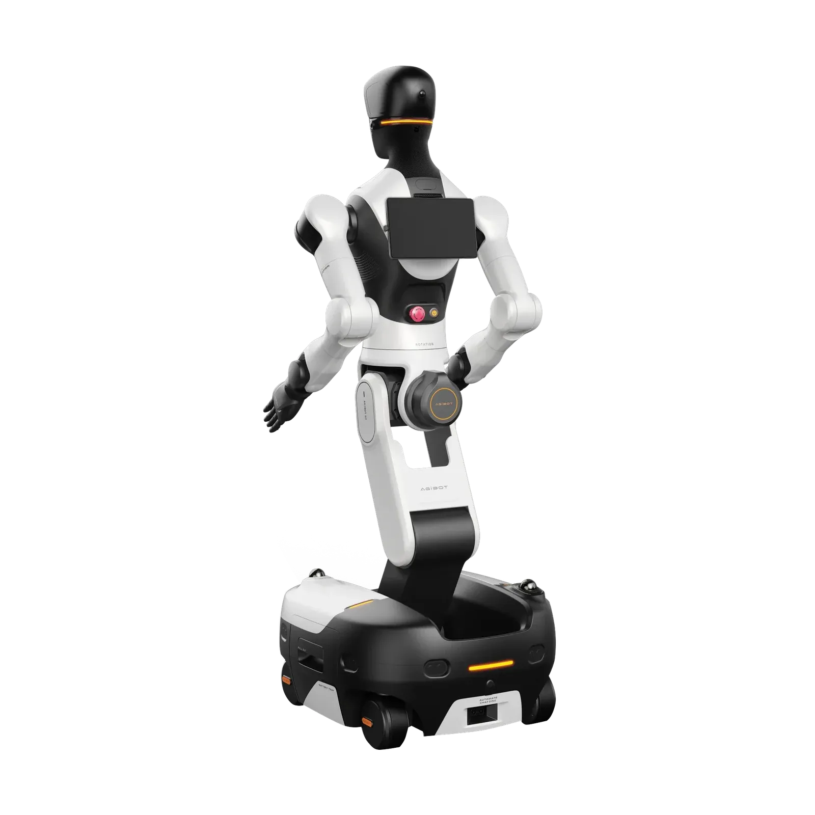 AGIBOT G2 von hinten mit Tablet